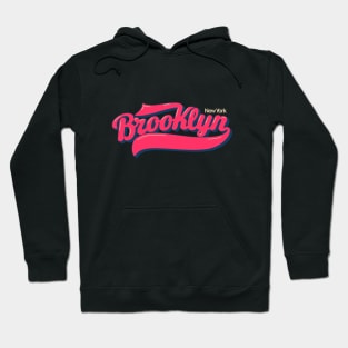 New York Brooklyn, Brooklyn Schriftzug, Brooklyn Logo Hoodie